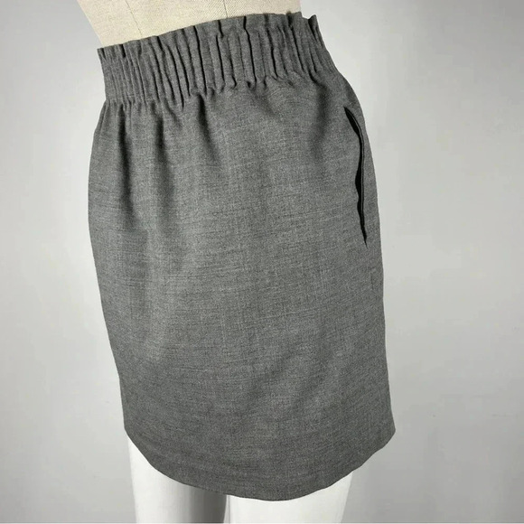 J.crew wool  blend mini skirt 00 - Picture 4 of 9